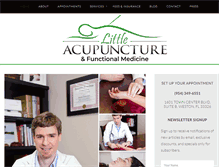 Tablet Screenshot of littleacupuncture.com